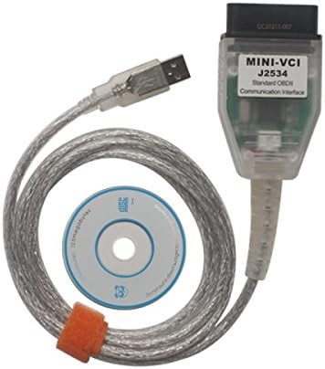 Cheapest MINI VCI for TOYOTA Single Cable Support Toyota TIS OEM Diagnostic Software