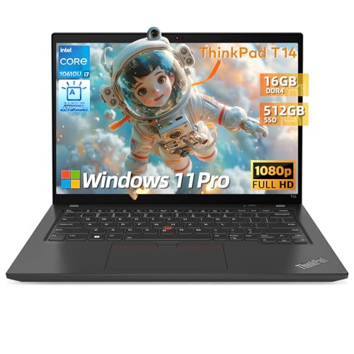Lenovo Thinkpad T14 Laptop Intel i7 16GB RAM 512GB SSD