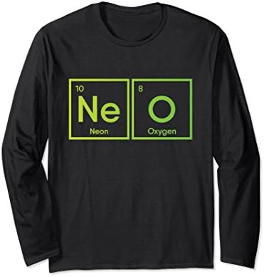 Unisex NEO coin periodic table XL: Black