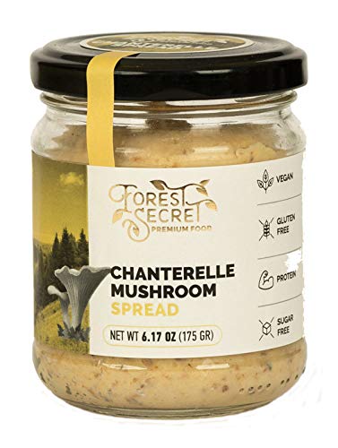 Forest Secret Vegan Spreads and Dips, Chanterelle Mushrooms, Gluten and Sugar Free, Net 6.17 oz (Pack of 3) - Thumbnail 5