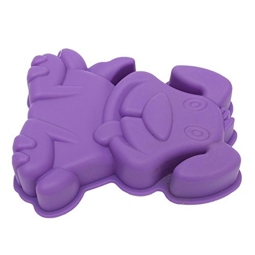 Large Dog Baking Mold - MoldFun Dog Non-stick Silicone Pan Mold for Cake, Muffin, Loaf, Bread, Toast, Mousse, Scone (Random Color) - Thumbnail 4