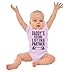 Brisco Brands Fathers Day Daddys Future Gym Partner Baby Bodysuit Jumper Boys
