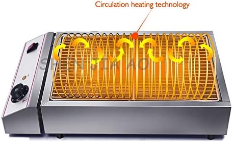 review UXZDX CUJUX Household Smokeless Electric Barbecue Machine Electric Barbecue Grill Healthy Smoke Free Iron Plate Heating