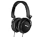 Edifier P841 Comfortable Noise Isolating Over-Ear Headphones with Microphone and Volume Controls - Black