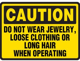 sign jewelry wear caution loose hair clothing long amazon plastic sorry flash player