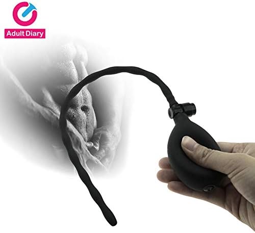 Lxcss Soft Inflatable Urěthrǎl Sound - Easy Use Dilators silicone Plug, Silica Gel Urěthrǎl Stretching Bladder Male Toys