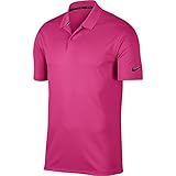 Nike Dry Victory Solid Men's Golf Polo (Vivid Pink, X-Large)