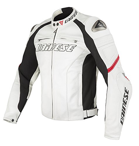 DAINESE RACING C2 PELLE WHT/RED 56 (58) Import It All