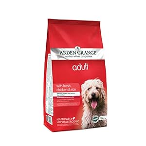 Arden Grange Adult Dry Dog Food Chicken and Rice, 12 kg (Pack of 1)