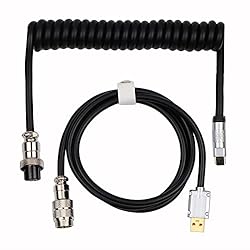 EPOMAKER Wireless Gaming Keyboard and Coiled Cable