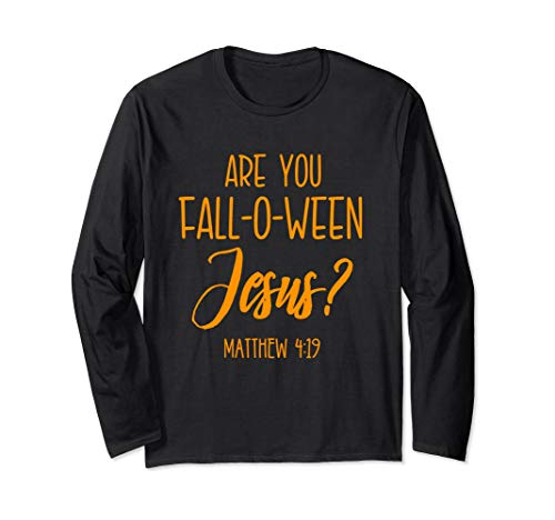 Christian Halloween Shirt Jesus Church Cross Bible Verse