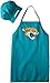NFL Jacksonville Jaguars Chef Hat and Apron Set, Teal, One Size