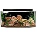 SeaClear 26 gal System II Flat Back Hexagon Acrylic Aquarium, 36 by 12 by 16″, Cobalt Bluethumb 2