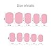 False Nails for Kids 24 Pcs Press On Girls Cute Fake Nails Tips