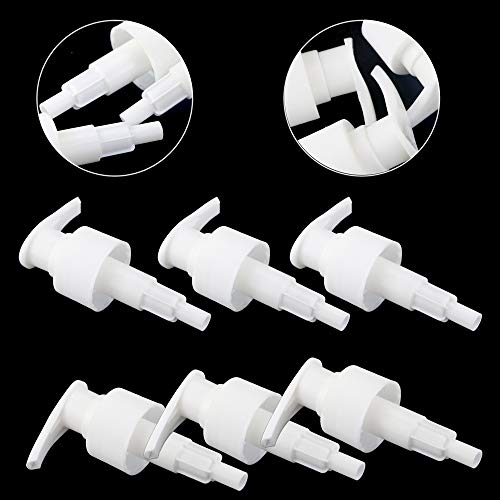 image for Pralb 9 Pack Liquid Shampoo Lotion Dispenser Pumps, Plastic Liquid Sha