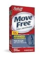 Schiff Move Free Total Joint Health advanced plus msm & vitamin D3 tripple strength with 2000IU vitamin D3- 80tabs