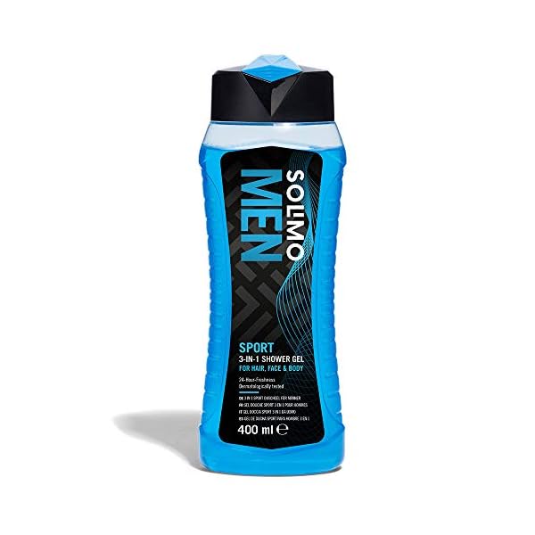 Amazon-Brand-Solimo-3-in-1-Men-Sport-24-Hour-Freshness-Shower-Gel-For-Hair-Face-Body-400-ml Amazon Brand - Solimo 3-in-1 Men Sport 24-Hour-Freshness Shower Gel For Hair, Face & Body- 400 ml