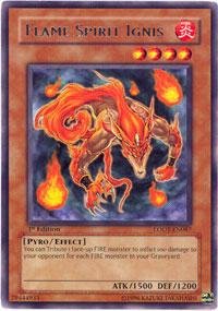 Yu-Gi-Oh! - Flame Spirit Ignis (LODT-EN087) - Light of Destruction - 1st Edition - Rare