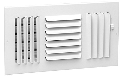 3-Way Curved Blade Supply Air Grille