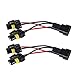 Michigan Motorsports 9005 9006 Universal fit 2-Way Splitter Wires for The Headlight Head lamp retrofit 12
