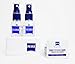 Set of 2 Zeiss Lens Cleaning Spray 2oz with Microfiber Cloth and 10 Pre-Moistened Lens Cleaning Wipes