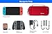 tomtoc Hard Storage Case Compatible with Nintendo Switch, Original Protective Hardshell Travel Handle Case Carrying Bag Cover fit Nintendo Switch Console and Accessories, 24 Game Card Slotsthumb 1