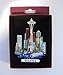 Nations Treasures Seattle Ornament City Skyline Space Needle Whale 3D Brass Multicolored 2.5 x 3.5 inches Gift Multiple Occasions