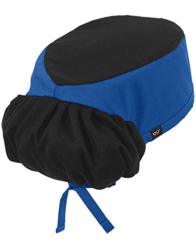 Professional Chef Skull Cap - Ponytail Holder, Unisex
