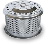 LotusGrill Small Compact Smokeless Charcoal Grill USB Power Tangerine Orange view 6