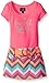 Lilt Girls' Little Ss Knit Bodice/Chevron Scuba Marsha Dress
