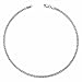 AmyRT Jewelry 4.5mm Titanium Steel Mens Beveled Curb Link Chain Silver Gold Necklace 16 to 30 in