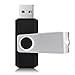 KEXIN Bulk USB 100 Pcs 512MB USB Flash Drives Flash Drive Thumb Drive Bulk Flash Drives Swivel USB 2.0 (512MB, 100PCS, Black)