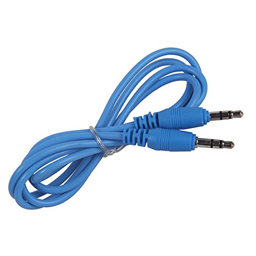 niceeshop(TM) 1m Light Blue 3.5MM Male To 3.5MM Male Auxiliary Stereo Audio Cable For iPod MP3 MP4 CD