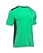 Under Armour Men's Raid Short Sleeve T-Shirt, Vapor Green/Stealth Gray, Medium