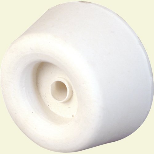 Slide-Co 161899 Closet Door 7/16-Inch Tall Jamb Bumper, Rubber/Ivory,(Pack of 4)