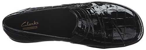 clarks may marigold black croc