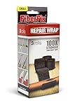 FiberFix Repair Wrap - Permanent Waterproof Repair Tape 100x Stronger than Duct Tape 1" (3 Rolls)