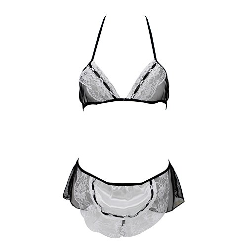 Chen Women Sexy Lingerie Lace Transparent Suit Erotic Costums Clothes