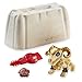 Treasure X Dragons Gold Mini Beasts (2 Pack) with 2 GosuToys Stickers Gift Bundle