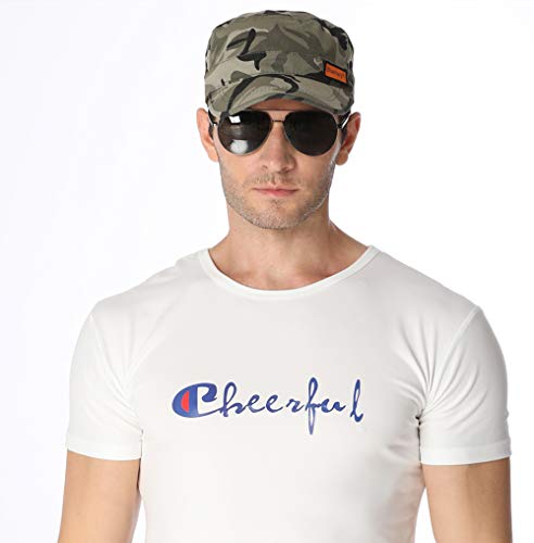 Bluemary Vintage Distressed Baseball Cap, 100% Cotton Novelty Hats, Adjustable Size Hat for Men Women (BUC02)