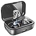 Wireless Earbuds Bluetooth Headphones iPX7 Waterproof HI-FI Sound, 2200mAh Bluetooth 5.0 Auto Pairing Wireless Earphones Bluetooth Headset Charging Case (Black)