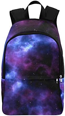 WUTMVING Nebula Galaxy Mobile Casual Daypack Travel Bag College School Backpack For Mens And Women
