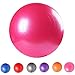 Saymequeen Anti-Burst Exercise Ball with Foot Pump for Adults Kids Balance Workout Fitness Yoga Ball 45cm/55cm/65cm/75cm