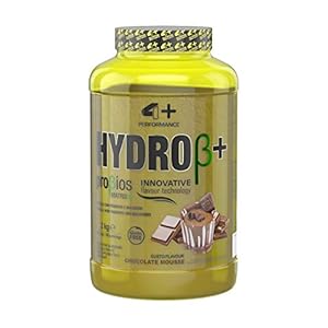 4 Sport Nutrition Hydro+ Probiotics Package of 1 x 2000g – Whey Protein Hydrolysate Powder with Probiotics – Sports Supplement for Muscle Recovery – Workout (Chocolate Mousse)