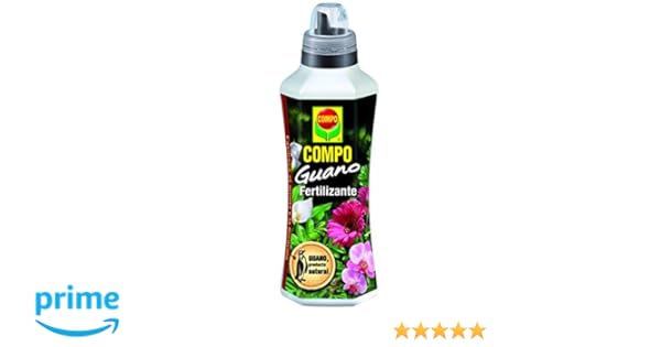 Compo 1202602011 Guano Líquido 500 ml, 23x7x6.3 cm: Amazon.es: Jardín
