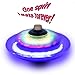 Funtime Gifts Playmaker Toys Products Assorted Infinite Spinning Top Light Up Unidentified Flying Object