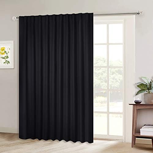 NICETOWN Blackout Curtain for Sliding Door, Patio Door Curtains