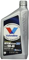 Valvoline 5W-40 MST SynPower Full Synthetic Motor Oil - 1qt (VV966)