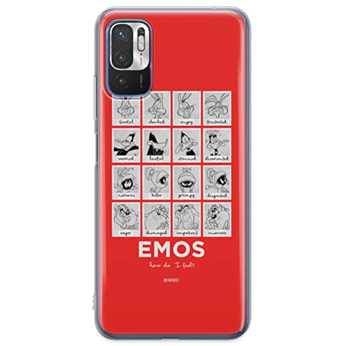ERT GROUP custodia per cellulare per Xiaomi REDMI NOTE 10 5G / POCO M3 PRO originale e con licenza ufficiale Looney Tunes, modello 008 adattato alla forma dello smartphone, custodia in TPU