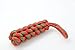 AnyZones Rope Dog Toy - fast-selling attractive and tough rope toy for dogs to chew, fetch and tug (red with streaks of green)